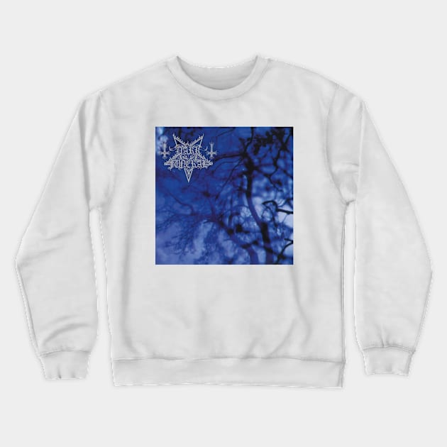 Dark Funeral Dark Funeral Album Cover Crewneck Sweatshirt by Mey X Prints